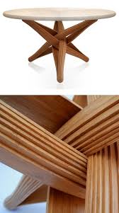Lock Table Par J P Meulendijks Journal Du Design Mesa De Jantar Circular Moveis De Madeira Mesinha De Centro Sala