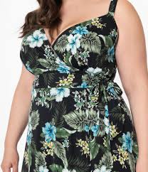 We did not find results for: Unique Vintage Plus Size Black Blue Hawaiian Floral Print Caddie Wra