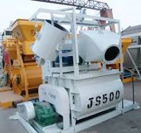 JS500 Small Cement Mixer JS500 Concrete Mixer Twin Shaft