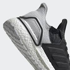 Black And Grey Ultra Boost 19 Adidas Ultraboost 19 Shoes Black Adidas Us Black Running Shoes Black Adidas Sneakers