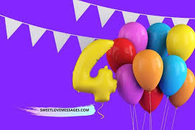 Happy bday to my niece! Happy 4th Birthday Wishes Messages And Quotes To My Niece Sweet Love Messages