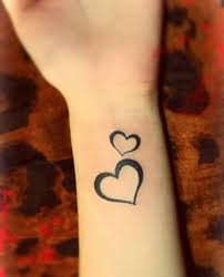 101 Small Tattoos For Girls That Will Stay Beautiful Through The Years Small Heart Tattoos Two Hearts Tattoo Heart Tattoo Designs
