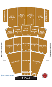 Seating Chart Coronado Performing Arts Center