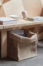 Tjillevips Korb Jute 30x30x35 Cm Ikea Deutschland Ikea Jute Kallax Regal