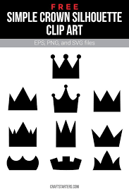 Free Free 135 Silhouette Simple Crown Svg SVG PNG EPS DXF File