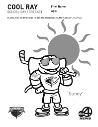 One of the fan favorites at the north charleston coliseum is cool ray, the stingray mascot. Help Cool Ray Dress For School Cool Ray School Day Weather Wciv