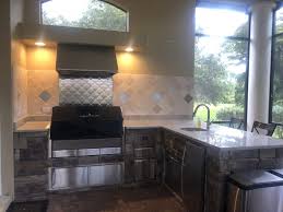 The teak cabinetry above would be a stunning addition to any outdoor kitchen. Custom Cabinet Choices Backyards N More