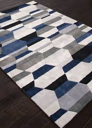 Black And White Area Rug 8x10 Low Priced Jaipur Rugs Rug108123 Solids Handloom Solid Pattern Wool Art Silk Blue Area Rug 8x10 Buy Now Rugs Blue Rug Blue Area Rugs