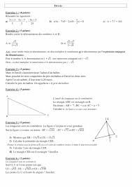 .exercice de math 3ème professionnel. Controles De Maths En 3eme Et Devoirs Surveilles En Pdf