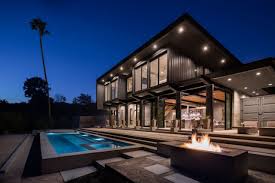 Why not consider container homes? Shipping Container Residence Industrial Pool Santa Barbara By Ab Design Studio Inc Houzz
