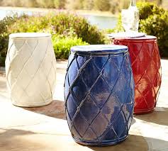 Net Ceramic Side Table