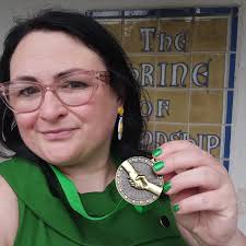 Happy St. Patrick's Day from The Los Angeles Breakfast Club! Here's a  four-leaf clover from the LABC Archives that belonged to longtime club  manager Harold Link. Link was hired in 1927 and