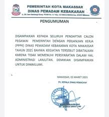 Contoh surat permohonan lanjutan kontrak pusat khidmat kontraktor pkk kementerian kerja raya. Plt Kepala Disdamkar Yang Baru Batalkan Penerimaan Pegawai Kontrak Karena Tak Sesuai Mekanisme