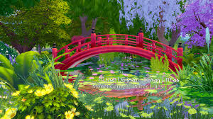 The Best Monet Garden Water Lilies By Bubulle Sugar The Sims Sims Haus C C