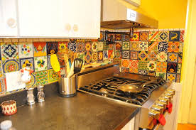 Eclectic Mixed Talavera Tile Backsplash Impatiently Crafty Talavera Tile Kitchen Mexican Tile Kitchen Backsplash Tile Backsplash