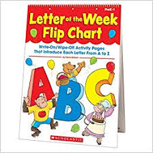 Letter Of The Week Flip Chart Write On Wipe Off Activity