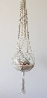 Macrame Pot Suspendu Suspension Macrame Macrame