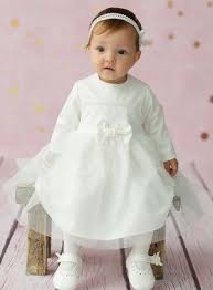 La robe, le capot, le bandeau et les chaussures. Robe Hiver Bebe Pour Bapteme
