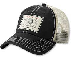 Orvis Hats For Men Bear Leather Snap Logo