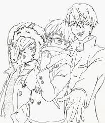 John glenn becomes first american man to orbit earth. Yuri On Ice Line Art By Aa5tidus On Deviantart