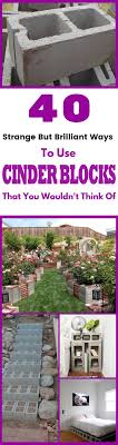 Cinder block is the cheapest and easiest installation you can have to build your own fire pit. 40 Ways To Use Cinder Blocks At Home