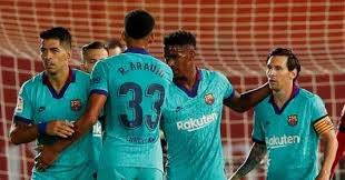 More Than 100 Days Later Barca Returned To Their Home And Football To Camp Nou On Matchday 29 Of Laliga Barca Received L In 2020 Barcelona Coach Leganes Lionel Messi