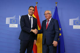 La Moncloa. 17/10/2018. Pedro Sánchez se reúne en Bruselas con los presidentes del Consejo y la Comisión Europea [Presidente/Actividad]