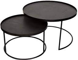 Available in metal or wood, the choice is yours. Harrods Uk The World S Leading Luxury Department Store Nesting Coffee Tables Round Metal Coffee Table Tray Table