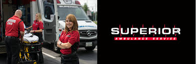 | meaning, pronunciation, translations and examples. Superior Ambulance Service