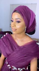 B.R.I.D.A.L B.E.A.U.T.Y 🔥🔥🔥, HML Fatima , #weddingpost #fabricblogger  #arewaweddings #mua #glam #bridal #bride #ammabride #cocktails #party  #purple