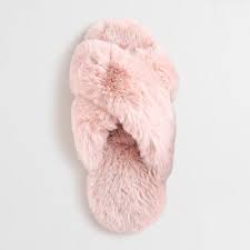 Shop 16 top criss cross slippers and earn cash back all in one place. J Crew Fuzzy Criss Cross Slippers In Soft Rose Pink Lyst