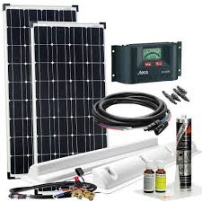 Dieses Solar Set Fur Die Autarke Stromversorgung In Einem Wohnmobil Lasst Wirklich Keine Wunsche Offen Das Solaranlage Wohnmobil Solaranlage Mini Solaranlage