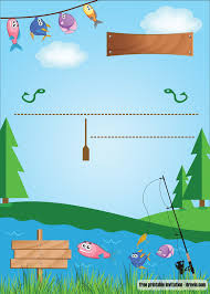 Fishing invitation, fish invitation, fishing party. Free Printable Fishing Birthday Party Invitation Template Fishing Party Invitations Fishing Birthday Invitations Fishing Birthday Party
