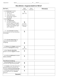 Das ist das neue ebay. Checkliste Argumentativer Argumentierender Brief Unterrichtsmaterial Im Fach Deutsch Checkliste Briefe Schreiben Brief