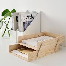 Klammemacka Letter Tray Natural Plywood Ikea Letter Tray Ikea Diy Patio Furniture