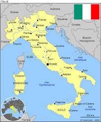 La Carte D Italie Carte Italie Theme Italie Italie
