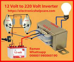 Here In This Video We Can Learn How To Make Inverter 12v To 220v Step By St Electronic Circuit Projects Electronics Projects For Beginners Electronics Circuit