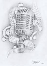 Pin By Kelsey Bond On Random Microphone Tattoo Music Tattoos Music Notes Tattoo