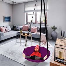 Oyun parkı dışında bahçe, plaj, balkon ve evlerde sepet salıncaklar tavana asılabildiği için evin her odasında kurulabilir. Svava Relaks Salincak Koltuk Ev Tipi Yetiskin Ve Cocuk Salincagi Mor Salincak Tum Urunler