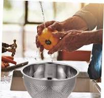 Amazon.com: COLLBATH Kitchen Drain Basket Strainer Vegetable ...
