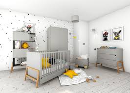 Babyzimmer Grau Marta 4 Teilig Holz In 2020 Baby Zimmer Grau Babyzimmer Ikea Babybett