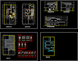 Looking for the perfect 4 bedroom double storey home designs that match your lifestyle? House 2 Storey In Autocad Download Cad Free 233 74 Kb Bibliocad