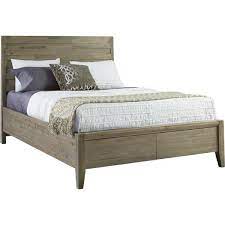 This rustic, weathered wood bed will really stand out in the bedroom of your home, cottage, cabin, or lodge. Maboul Weathered Wood Panel Bed