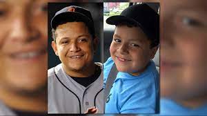 Miguel had at least 2 relationship in the past. Little Miggy Meets Detroit Tigers Big Miggy Wzzm13 Com