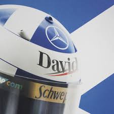 Coulthard made his formula one debut in 1994 and won 13 grands prix in a career spanning 15 seasons. David Coulthard Helmet 2000 Poster Automobilist