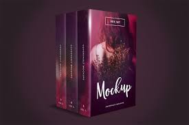 Free book box set mockup template psd. 3 Book Box Set Template Without The Box Covervault