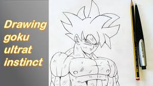Drawing Goku Ultra Instinct Dragon Ball Super Draw Please subscribe to my page. drawing goku ultra instinct dragon