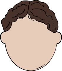 Back Of Brown Hair Man Clip Art Vector Clip Art Online Royalty Free Public Domain Fill In The Face Clip Art Brown Hair Boy Face Images