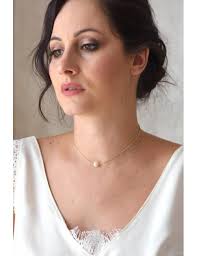 Boucles d'oreilles de mariage de style vintage avec perles, Eva