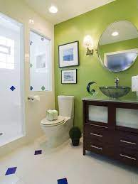 Amazing gallery of interior design and decorating ideas of lime green wallpaper in bathrooms by elite interior designers. How To Use Green In Bathroom Designs